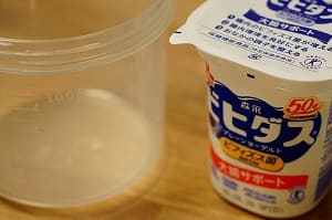 豆乳MCTヨーグルト　調理